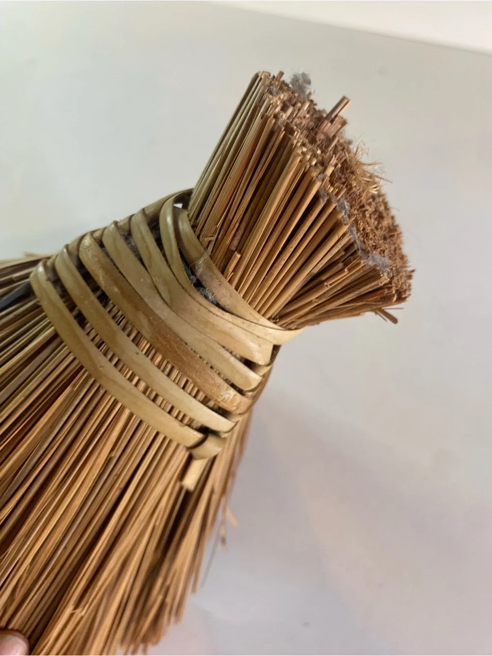 Vintage Coconut & Straw Bird Feeder/House